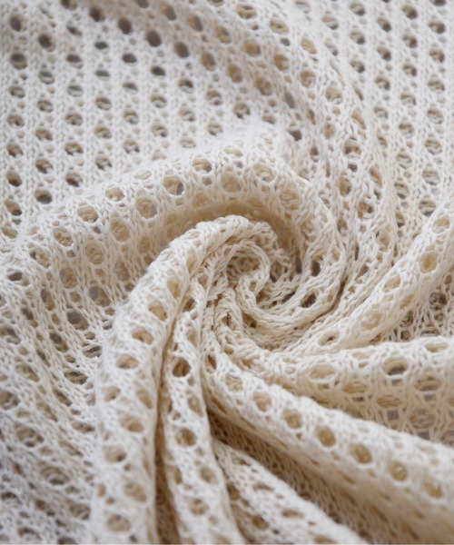 ibeul_（イベール）の「ネットメッシュプルオーバー（ニット/セーター・レディース・ブラック/ベージュ/アイボリー・FREE）」の15枚目の写真