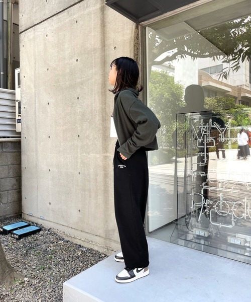 WHO'S WHO gallery(フーズフーギャラリー)の「ファスナーデザイントップス(カーディガン/ボレロ・レディース・ブラック/ピンク/グリーン/トップグレー・FREE)」の17枚目の写真