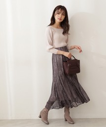 PROPORTION BODY DRESSING | レースフレアスカート / 1211220813(スカート)