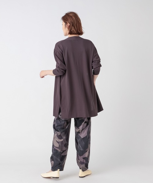 RIVE DROITE（リヴドロワ）の「コーディネートの主役になる　VINTAGEリーフカーブパンツ（その他パンツ・レディース・ブラック/ブラウン・FREE）」の8枚目の写真