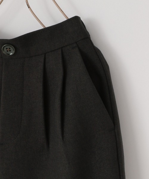 LOWRYS FARM（ローリーズファーム）の「メランジテーパードパンツ　214907（その他パンツ・キッズ・アイボリー/ブラック/ブラウン/レッド・110cm/120cm/130cm）」の5枚目の写真