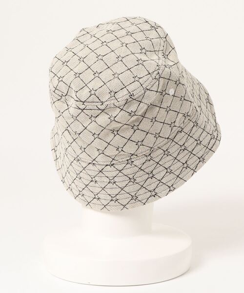 N.(N. Natural Beauty Basic)(エヌエヌナチュラルビューティーベーシック)の「【Casselini】ファブリックバケットハット(ハット・レディース・ホワイト/ホワイト系その他/カーキ・FREE)」の4枚目の写真