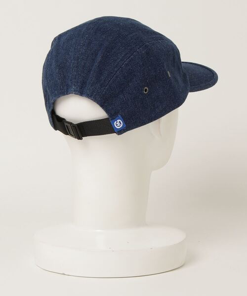 GORDON MILLER(ゴードンミラー)の「GORDON MILLER(ゴードンミラー) WASHOUT WORK CAP (ウォッシュアウトワークキャップ)(インディゴブルー)(Men's)(21A-GM205)(キャップ・メンズ・インディゴブルー・F)」の2枚目の写真