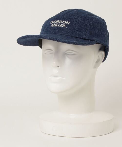 GORDON MILLER(ゴードンミラー)の「GORDON MILLER(ゴードンミラー) WASHOUT WORK CAP (ウォッシュアウトワークキャップ)(インディゴブルー)(Men's)(21A-GM205)(キャップ・メンズ・インディゴブルー・F)」の3枚目の写真