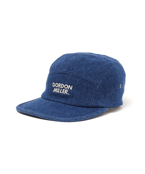 GORDON MILLER(ゴードンミラー)の「GORDON MILLER(ゴードンミラー) WASHOUT WORK CAP (ウォッシュアウトワークキャップ)(インディゴブルー)(Men's)(21A-GM205)(キャップ・メンズ・インディゴブルー・F)」の4枚目の写真