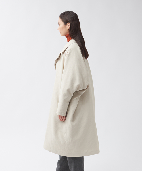 qualite（カリテ）の「ダブルボタンリバーシブルダウン（ダウンジャケット/コート・レディース・ベージュ/チャコールグレー・36/38/40）」の17枚目の写真