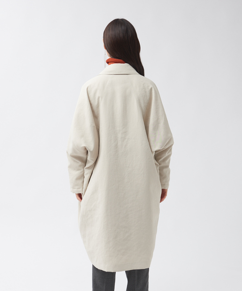 qualite（カリテ）の「ダブルボタンリバーシブルダウン（ダウンジャケット/コート・レディース・ベージュ/チャコールグレー・36/38/40）」の18枚目の写真