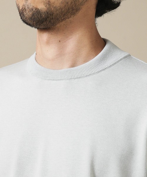 NANO universe（ナノユニバース）の「[思いきり洗えるニット] × ジャケT　長袖（ニット/セーター・メンズ・レンガ/グレー系その他/ホワイト系その他/ブルー系その他4・XL/L/S/M）」の7枚目の写真