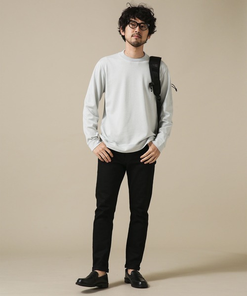 NANO universe（ナノユニバース）の「[思いきり洗えるニット] × ジャケT　長袖（ニット/セーター・メンズ・レンガ/グレー系その他/ホワイト系その他/ブルー系その他4・XL/L/S/M）」の10枚目の写真