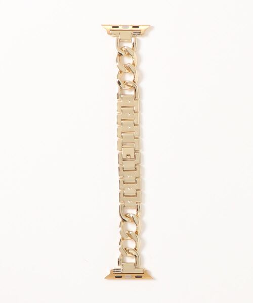 Me%（ミィパーセント）の「AppleWatchチェーンバンド【UNISEX】【全サイズ対応】（デジタル腕時計・レディース・ブラック/シルバー/ゴールド・MEDIUM/LARGE）」の4枚目の写真