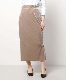 earth music&ecology | ベロアカットスカート ＊(スカート)