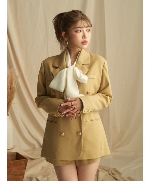 ビッグシルエットカラージャケット（テーラードジャケット）｜Darich