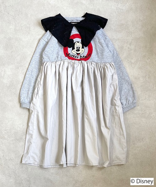 Disney ミッキーマウス ビッグエリワンピース ワンピース Disney ディズニー のファッション通販 Zozotown