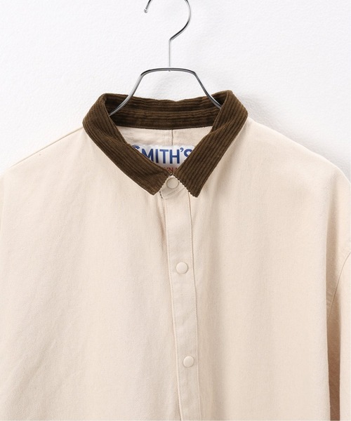 JOINT WORKS(ジョイントワークス)の「【SMITH'S AMERICAN/スミスアメリカン】 Paulette Over シャツ(シャツ/ブラウス・メンズ・ブラック/アイボリー・MEDIUM/LARGE)」の4枚目の写真