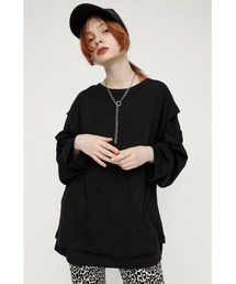SLY | DOUBLE STRUCTURE L/T/ロングスリーブTシャツ(Tシャツ/カットソー)