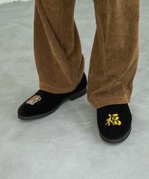 niko and... | ベロア刺繍スリッポン(スリッポン)