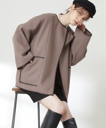 N.（N. Natural Beauty Basic） | ◆ジャージーメルトンポンチョコート(ポンチョ)