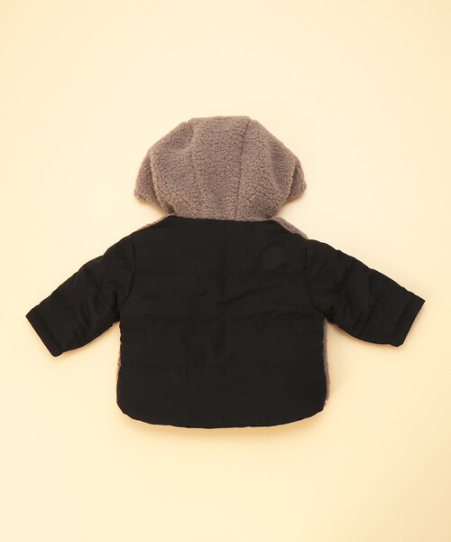 COMME CA ISM（コムサイズム）の「＜リバーシブル＞中わたコート(80・90サイズ)（ブルゾン・キッズ・ベージュ/キャメル・80ｃｍ/90cm）」の11枚目の写真