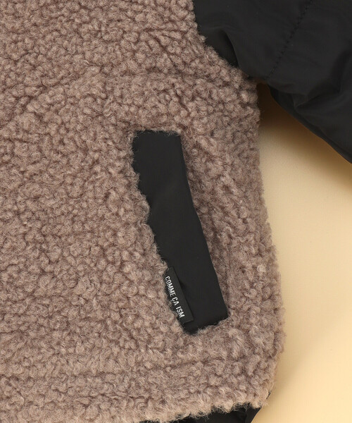 COMME CA ISM（コムサイズム）の「＜リバーシブル＞中わたコート(80・90サイズ)（ブルゾン・キッズ・ベージュ/キャメル・80ｃｍ/90cm）」の13枚目の写真