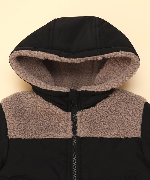 COMME CA ISM（コムサイズム）の「＜リバーシブル＞中わたコート(80・90サイズ)（ブルゾン・キッズ・ベージュ/キャメル・80ｃｍ/90cm）」の18枚目の写真