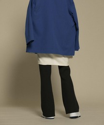 KBF | フレアRIBニットパンツ(その他パンツ)