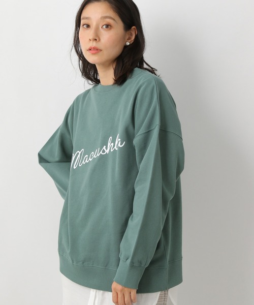 LEPSIM（レプシィム）の「アソートプリントプルオーバー　229718（スウェット・レディース・オフホワイト/グリーン/グレー・FREE）」の3枚目の写真