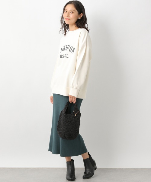 LEPSIM（レプシィム）の「アソートプリントプルオーバー　229718（スウェット・レディース・オフホワイト/グリーン/グレー・FREE）」の4枚目の写真