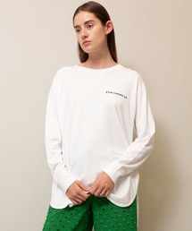 ヘムアレンジロングスリーブTシャツ(green)