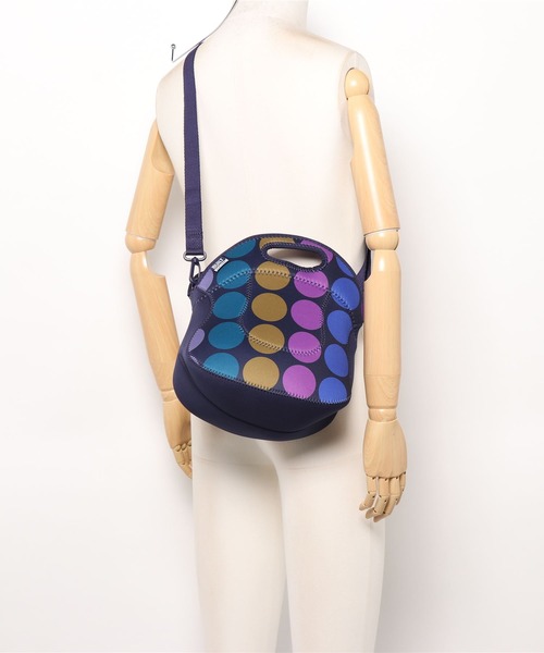 BUILT NY(ビルト ニューヨーク)の「BUILT/レリッシュバッグ プラムドット(ハンドバッグ・レディース・カラフル・ONE SIZE)」の4枚目の写真