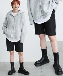 ツイードハーフパンツ