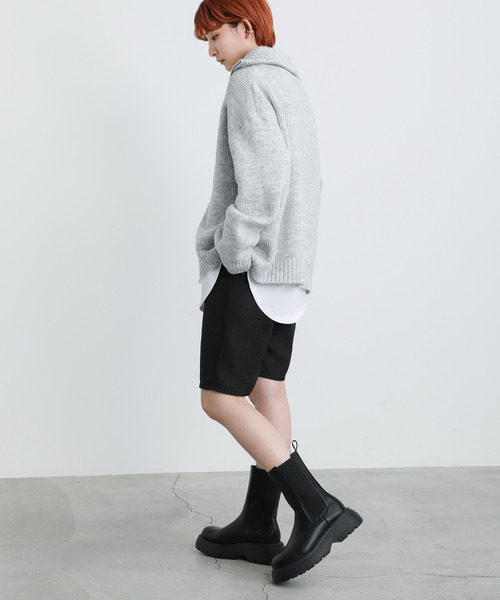 select MOCA(セレクトモカ)の「ツイードハーフパンツ(その他パンツ・レディース・ブラック/ミント・FREE)」の14枚目の写真