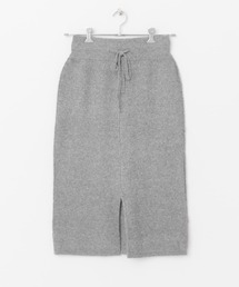 siiwa | siiwa キャメル混ニットスカート(スカート)