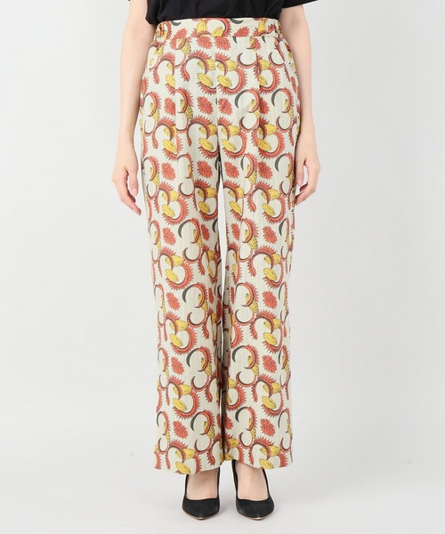 EARIH（アーリ）の「【EARIH / アーリ】 african batik straight pants（その他パンツ・レディース・オレンジ・36）」の10枚目の写真