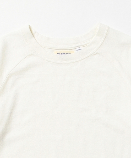 BEAMS BOY（ビームスボーイ）の「BEAMS BOY / 天竺 ラグラン ロングテール 5分袖（Tシャツ/カットソー・レディース・ホワイト/グレー/ネイビー・ONE SIZE）」の12枚目の写真
