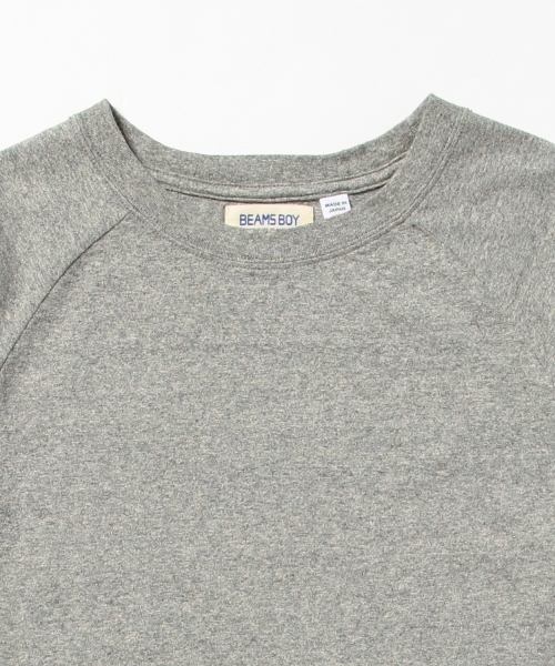 BEAMS BOY（ビームスボーイ）の「BEAMS BOY / 天竺 ラグラン ロングテール 5分袖（Tシャツ/カットソー・レディース・ホワイト/グレー/ネイビー・ONE SIZE）」の15枚目の写真