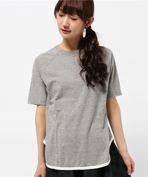 BEAMS BOY | BEAMS BOY / 天竺 ラグラン ロングテール 5分袖◇(Tシャツ/カットソー)