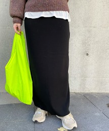 SHENERY | 総針ニットタイトマキシスカート(スカート)