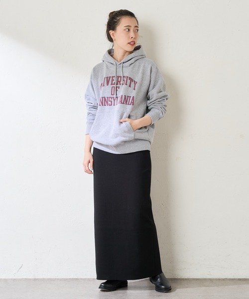 SHENERY（シーナリー）の「総針ニットタイトマキシスカート（スカート・レディース・ブラック/ブルー・FREE）」の11枚目の写真