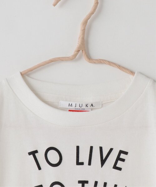 MJUKA.（ミューカ）の「KIDS TEE-SHIRT チートラプリントKIDSTEE（Tシャツ/カットソー・レディース・ネイビー・SMALL）」の5枚目の写真