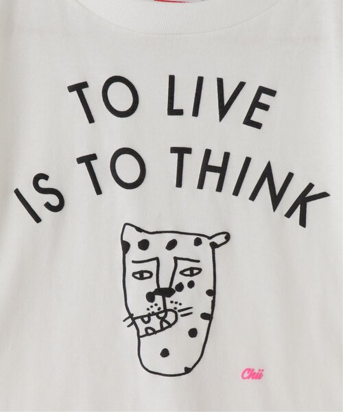 MJUKA.（ミューカ）の「KIDS TEE-SHIRT チートラプリントKIDSTEE（Tシャツ/カットソー・レディース・ネイビー・SMALL）」の6枚目の写真