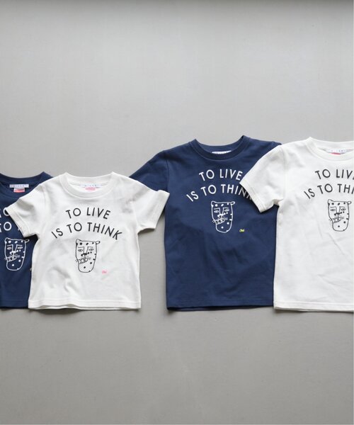MJUKA.（ミューカ）の「KIDS TEE-SHIRT チートラプリントKIDSTEE（Tシャツ/カットソー・レディース・ネイビー・SMALL）」の11枚目の写真