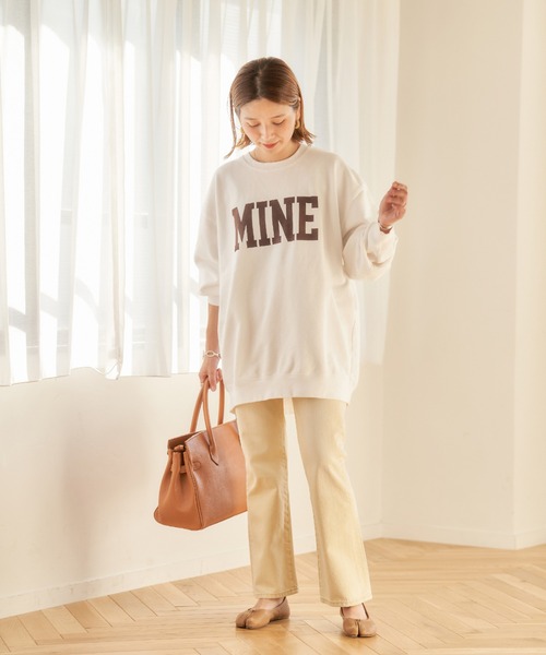 JOURNAL STANDARD(ジャーナルスタンダード)の「■■■フェードロゴスウェット◆(スウェット・レディース・ホワイト/ブラック/グリーン/ネイビー・FREE)」の5枚目の写真