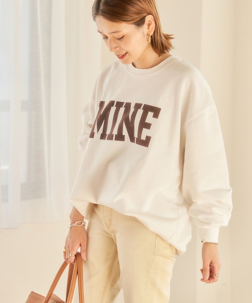 JOURNAL STANDARD(ジャーナルスタンダード)の「■■■フェードロゴスウェット◆(スウェット・レディース・ホワイト/ブラック/グリーン/ネイビー・FREE)」の8枚目の写真