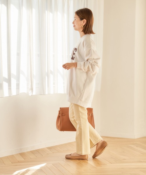 JOURNAL STANDARD(ジャーナルスタンダード)の「■■■フェードロゴスウェット◆(スウェット・レディース・ホワイト/ブラック/グリーン/ネイビー・FREE)」の7枚目の写真