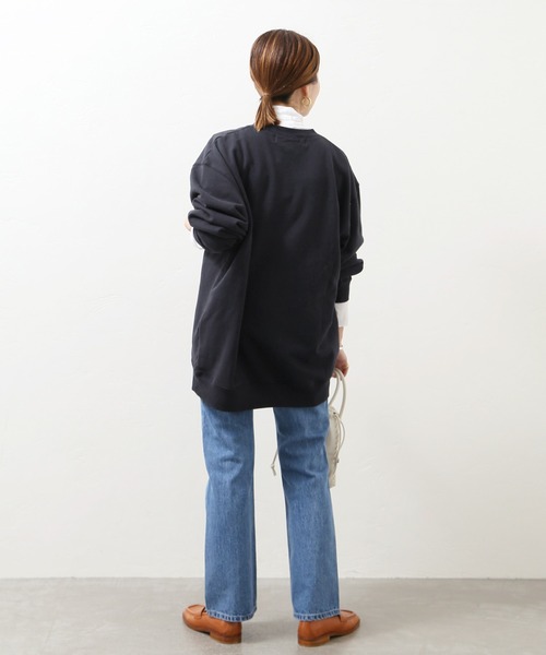 JOURNAL STANDARD(ジャーナルスタンダード)の「■■■フェードロゴスウェット◆(スウェット・レディース・ホワイト/ブラック/グリーン/ネイビー・FREE)」の11枚目の写真