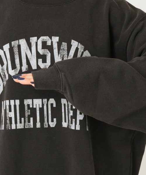 JOURNAL STANDARD(ジャーナルスタンダード)の「■■■フェードロゴスウェット◆(スウェット・レディース・ホワイト/ブラック/グリーン/ネイビー・FREE)」の20枚目の写真