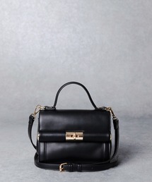 Edit Sheen | 【High-Line】ワンハンドルフロントゴールドショルダーバッグ(ショルダーバッグ)