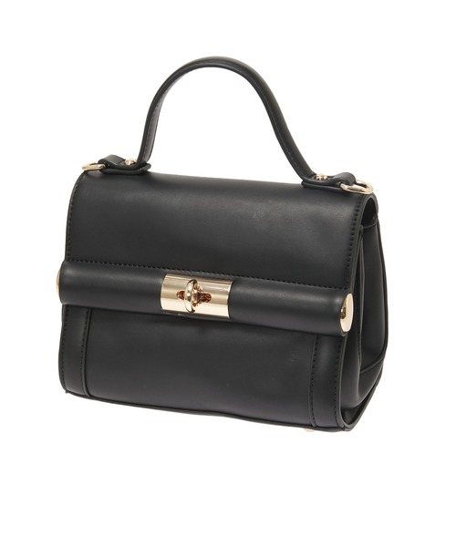 Edit Sheen（エディットシーン）の「【High-Line】ワンハンドルフロントゴールドショルダーバッグ（ショルダーバッグ・レディース・ホワイト/ベージュ/ブラック・FREE）」の17枚目の写真