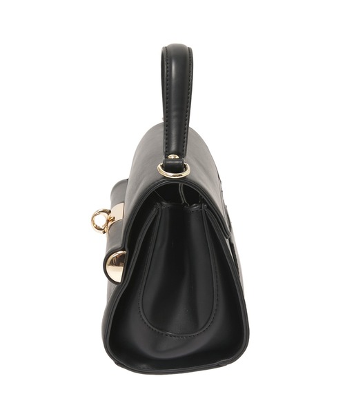 Edit Sheen（エディットシーン）の「【High-Line】ワンハンドルフロントゴールドショルダーバッグ（ショルダーバッグ・レディース・ホワイト/ベージュ/ブラック・FREE）」の18枚目の写真