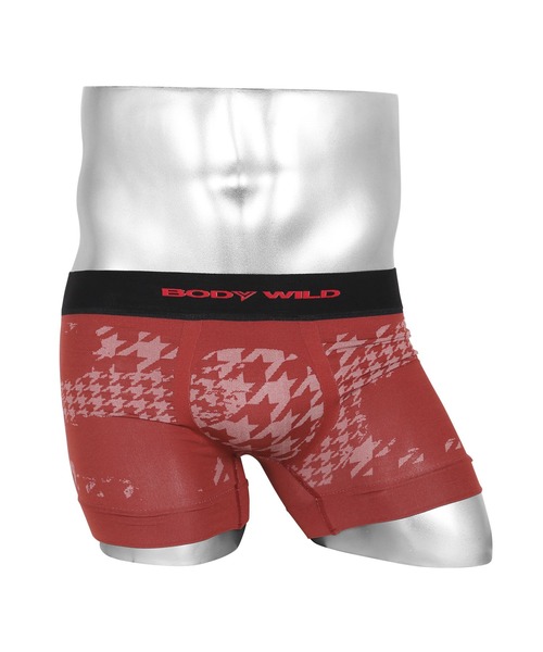 GUNZE（グンゼ）の「GUNZE グンゼ ボクサーパンツ メンズ アンダーウェア 下着 ジャカード 3D成型 立体成型 ボディーワイルド 星 ボーダー ストライプ 花柄 ブランド（ボクサーパンツ・メンズ・チャコールグレー/レッド/ブラック/カーキ/パープル/ピンク/ブルー/ブラック系その他2/ブラック系その他/ブラック系その他3/ネイビー/ブルー系その他/ネイビー系/オレンジ/レッド系その他/レッド系その他2/レッド系その他3/ブラック系その他4/ブラック系その他5/ブルー系その他2/ブルー系その他3・LARGE/MEDIUM/X-LARGE）」の20枚目の写真